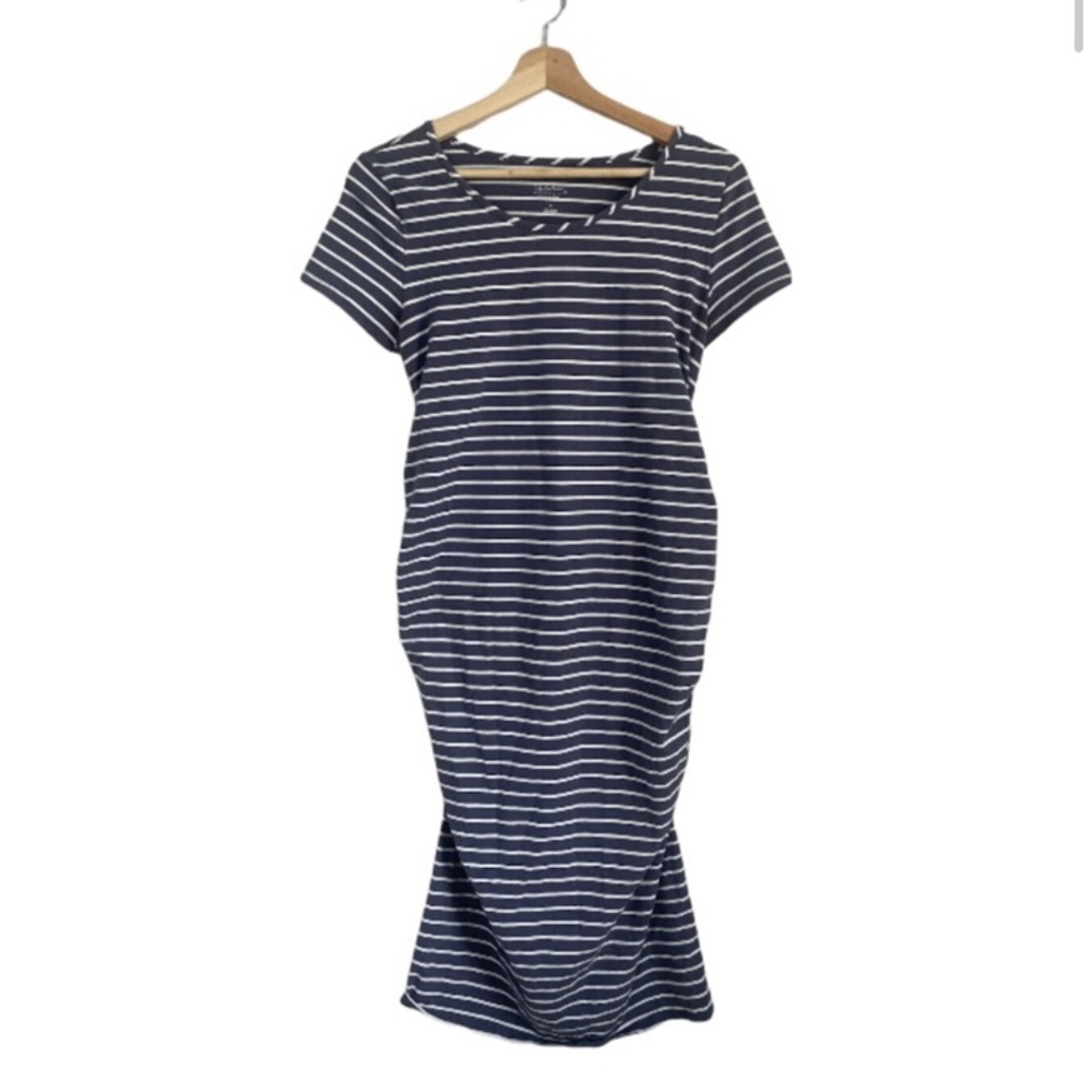 Striped Maternity Dress